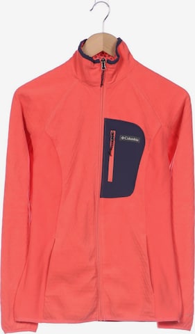 COLUMBIA Sweatshirt & Zip-Up Hoodie in S in Red: front