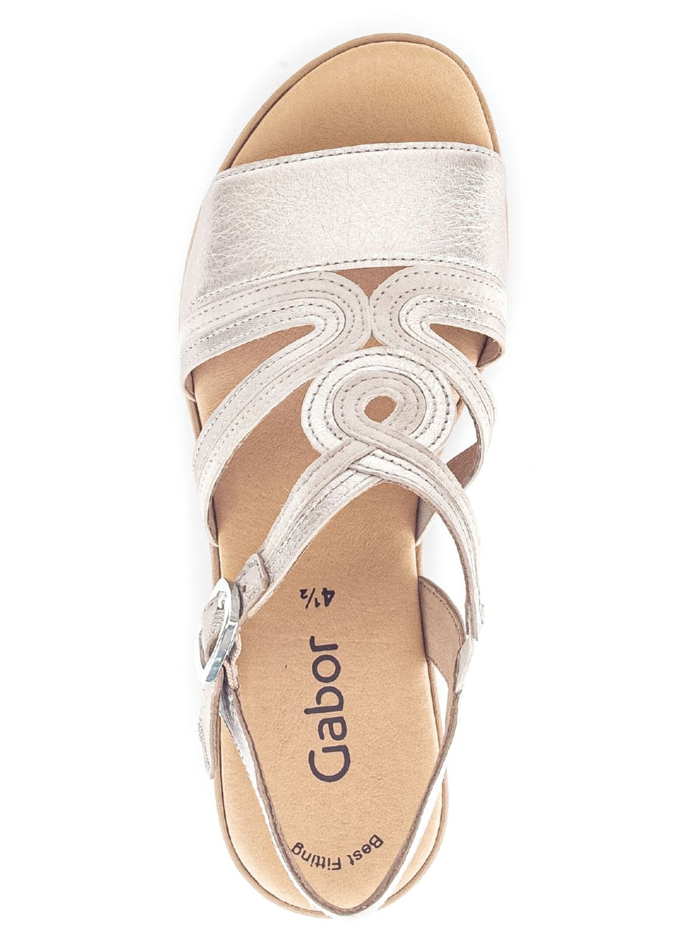 GABOR Sandale in Gold