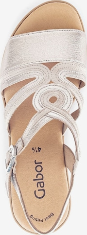 GABOR Sandals in Gold