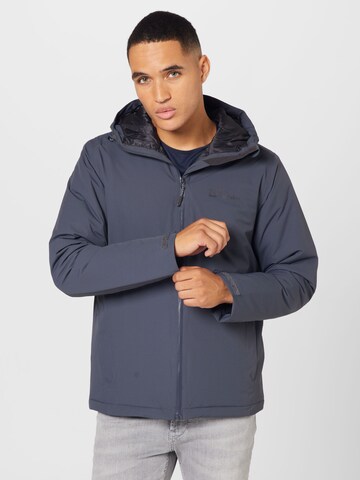 JACK WOLFSKIN Jacke 'WISPER' in Braun: predná strana