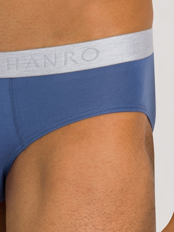 Hanro Slips 'Essentials' in Blau