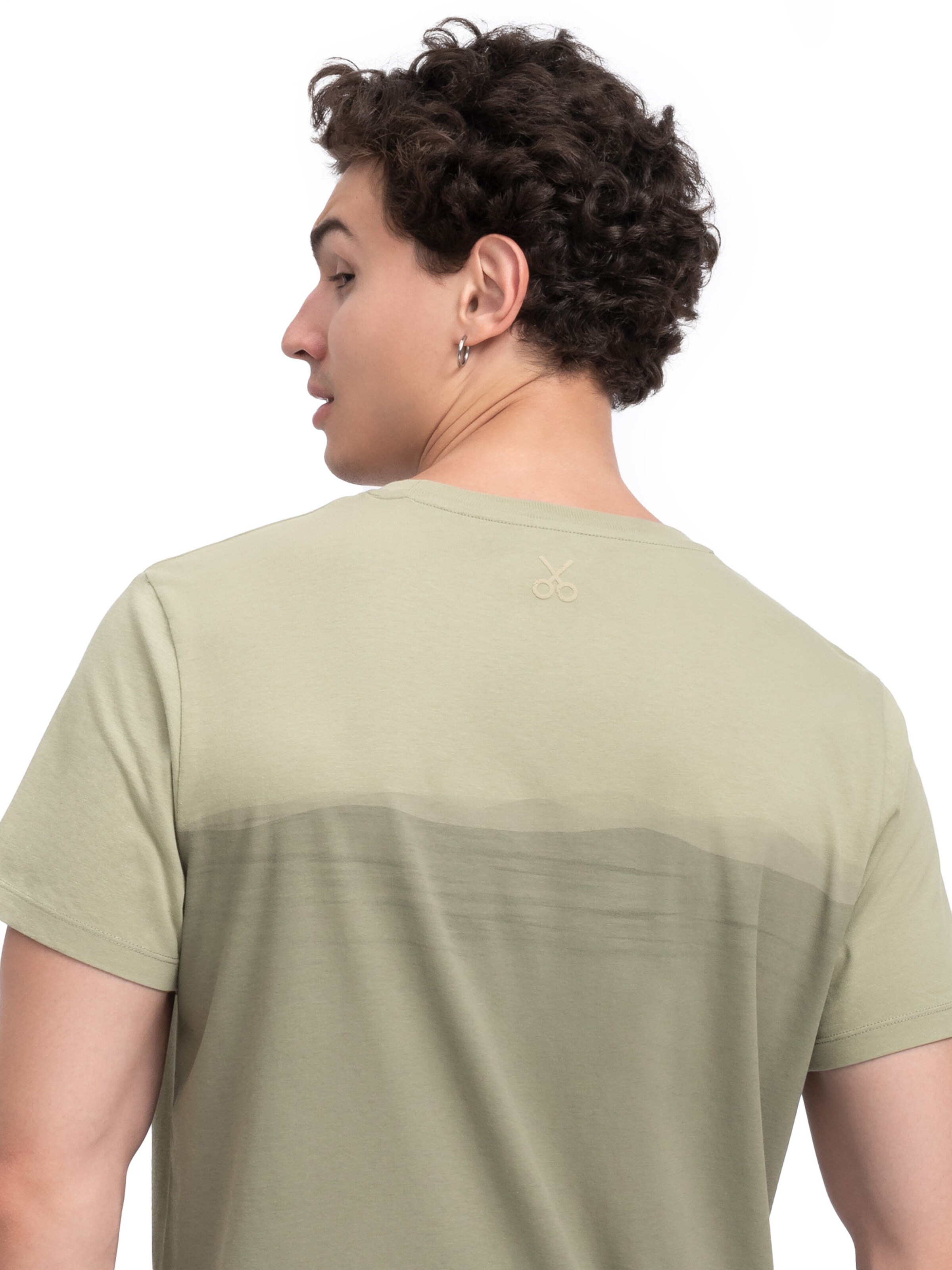 T-Shirt 'Delirium' Kaft en gris