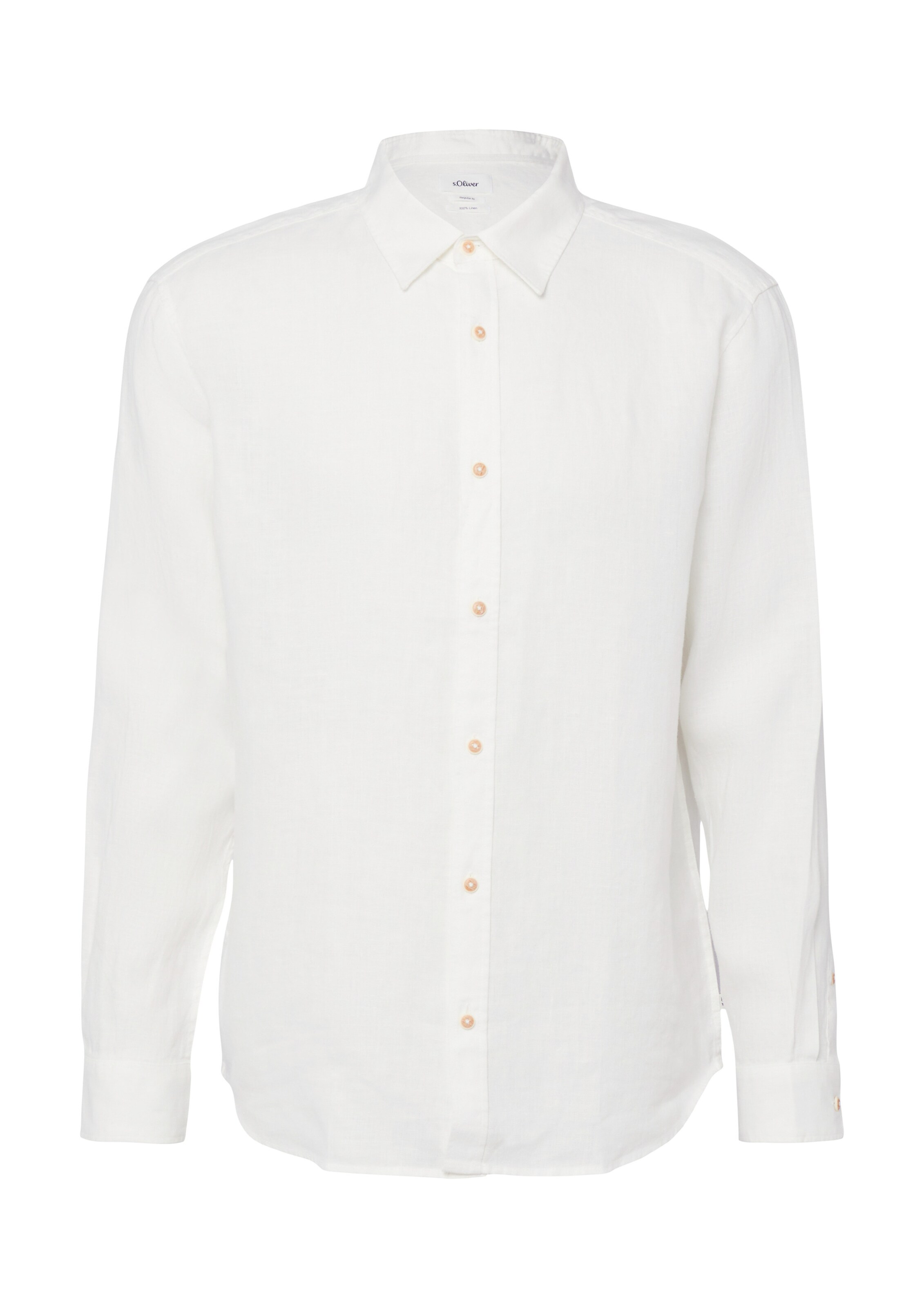 s.Oliver Hemd in creme, Produktansicht