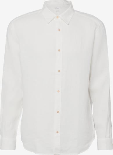 s.Oliver Chemise en XXXL en blanc, Vue avec produit
