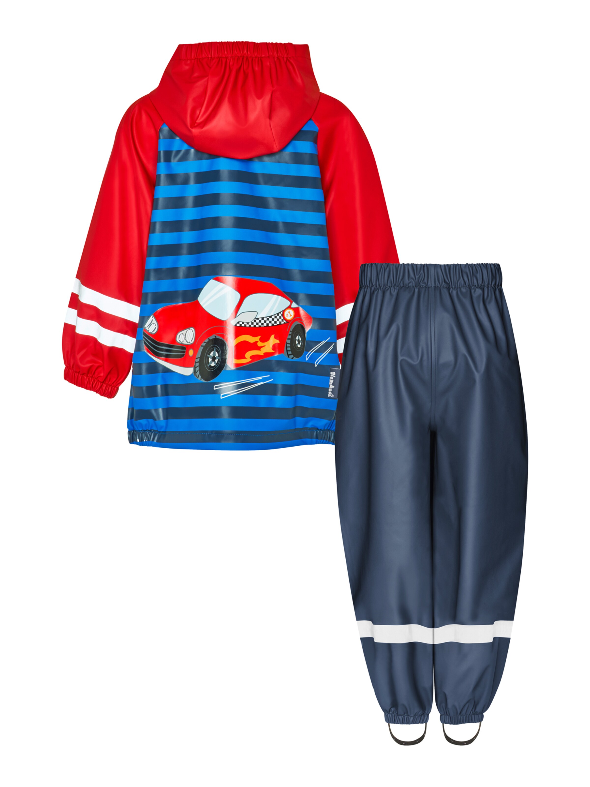 Completo funzionale 'Rennwagen' di PLAYSHOES in rosso