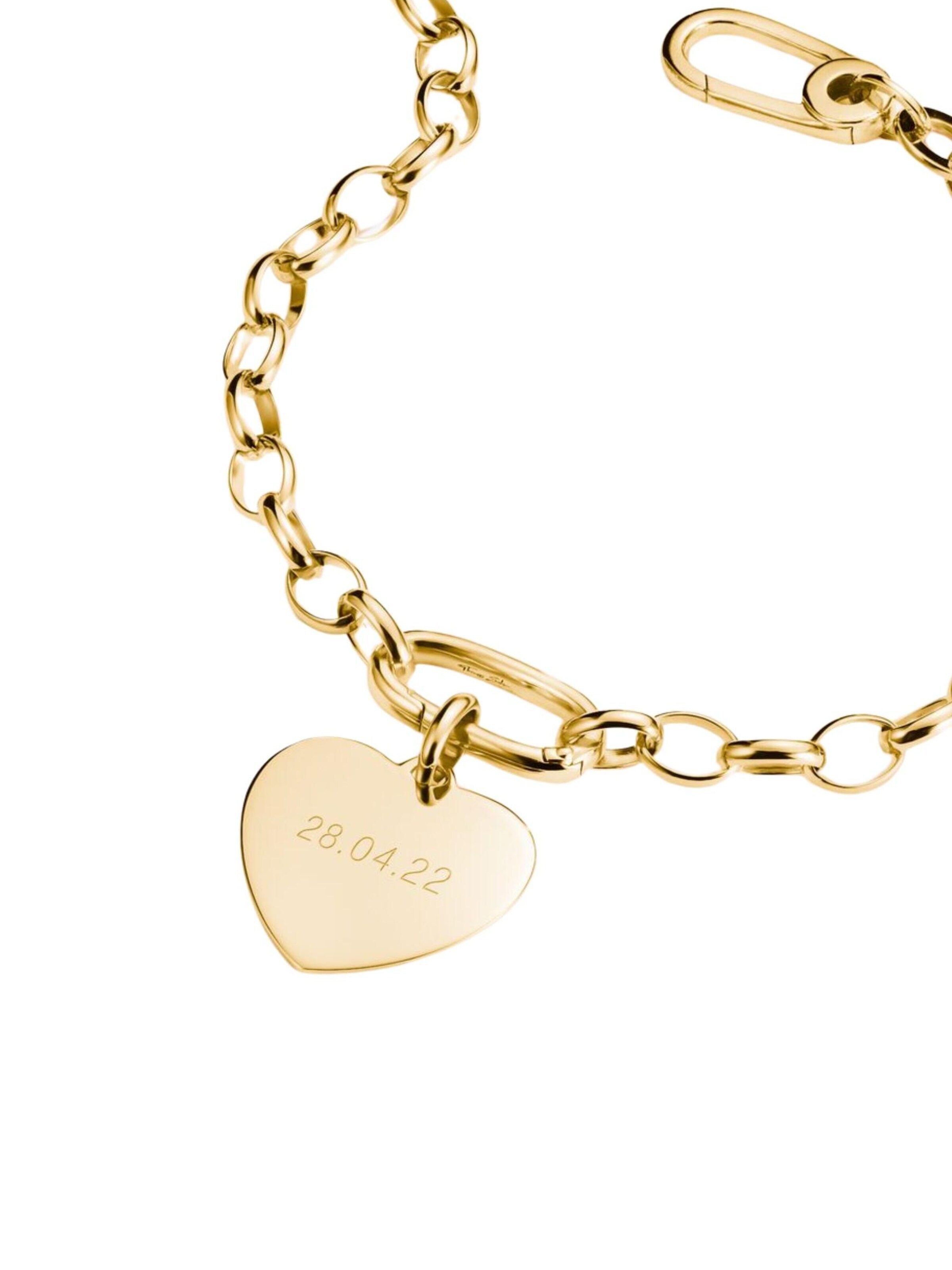 Pendentif 'Charm-Anhänger Großes Herz' Thomas Sabo en or