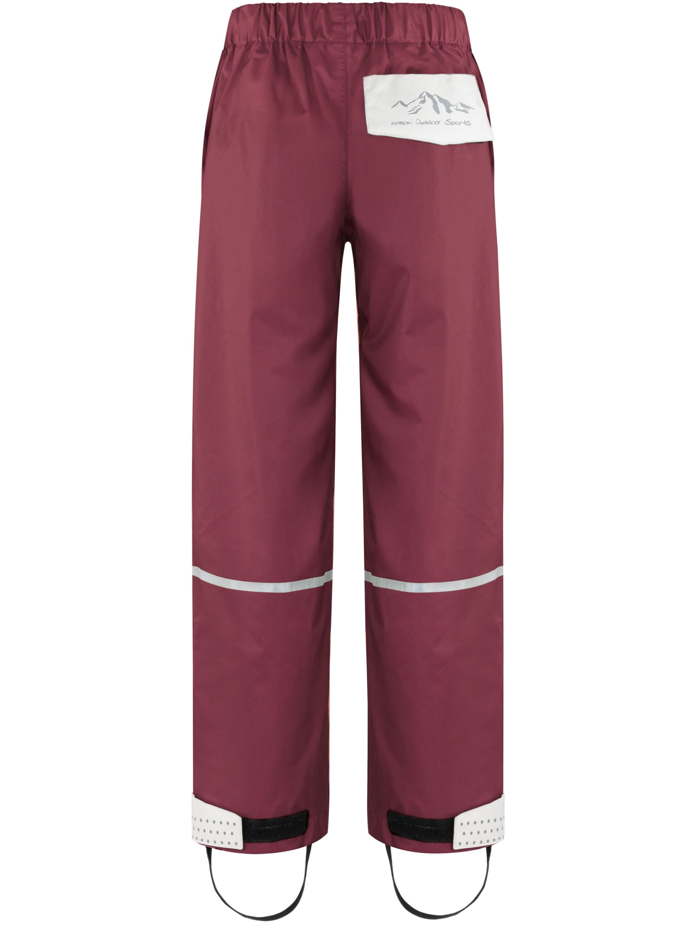 Regular Pantalon d'extérieur 'Thurlow' normani en rouge