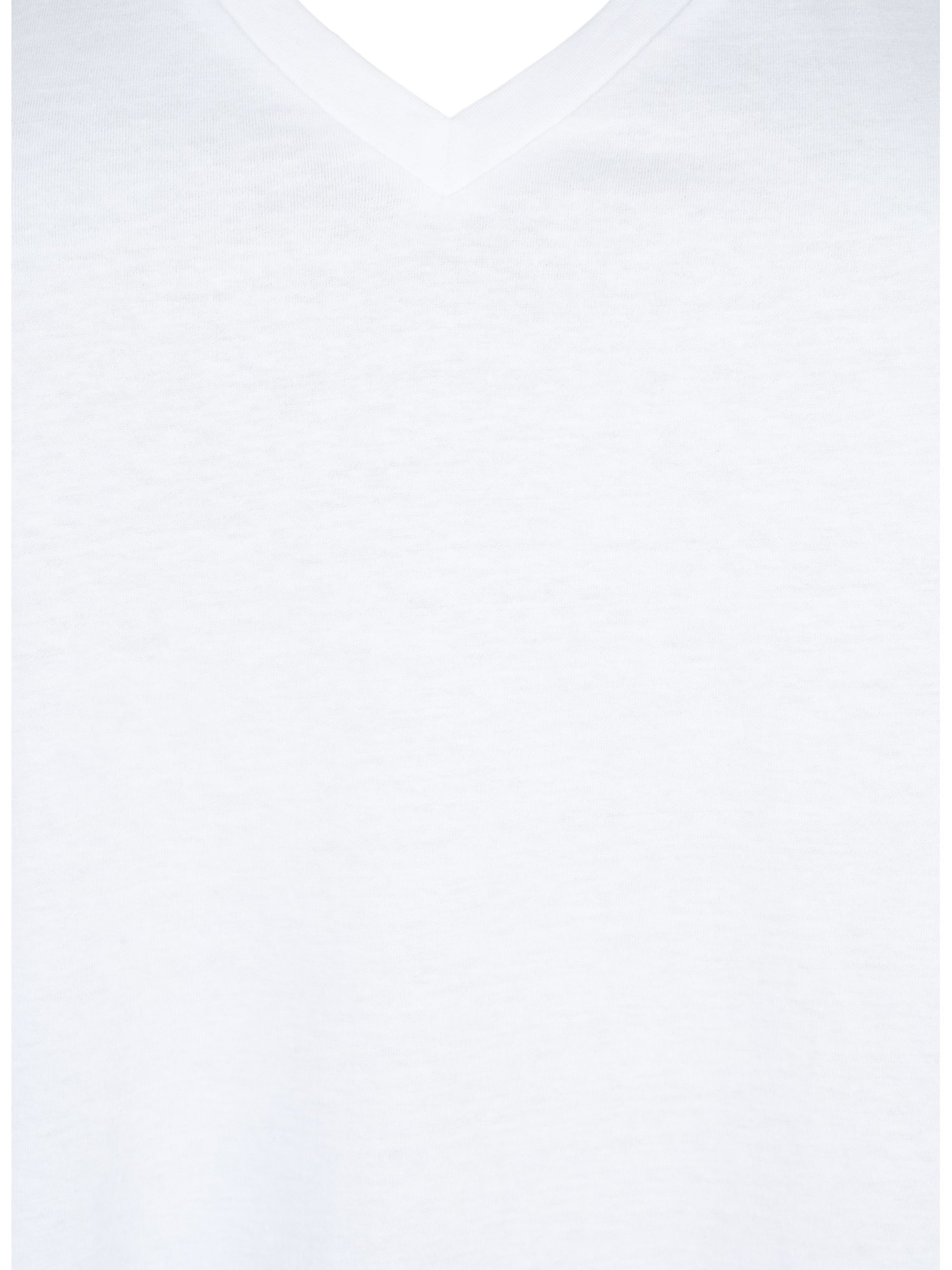 Zizzi Тениска 'Brynn' в бяло