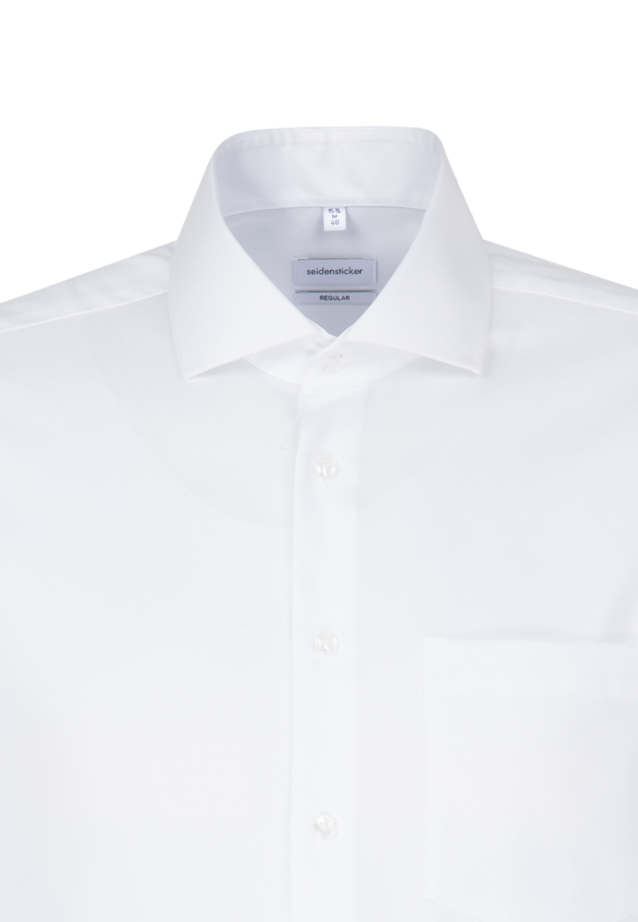 Coupe regular Chemise business SEIDENSTICKER en blanc