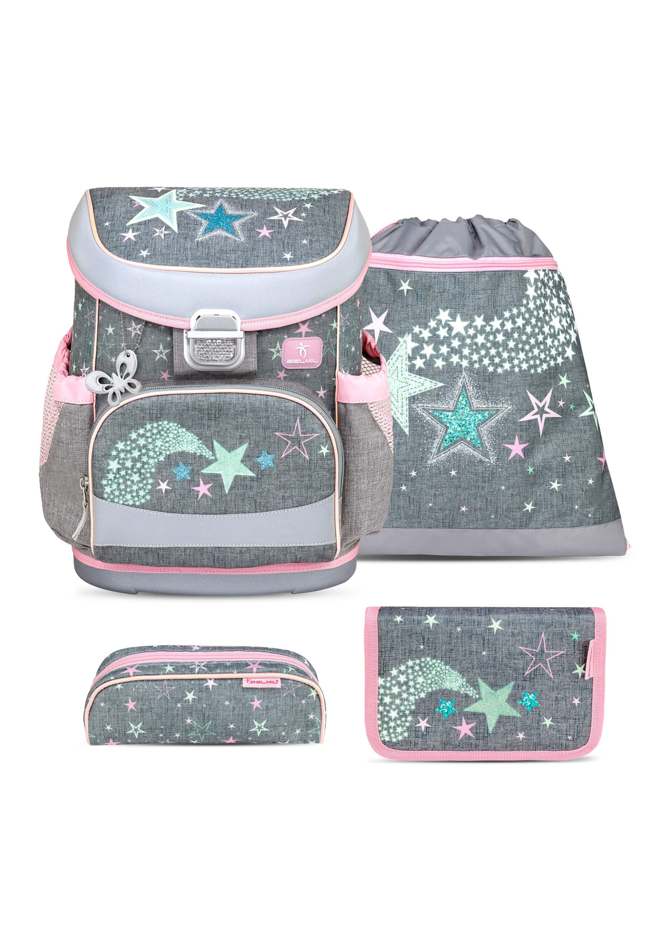 Belmil Backpack in Grey: front