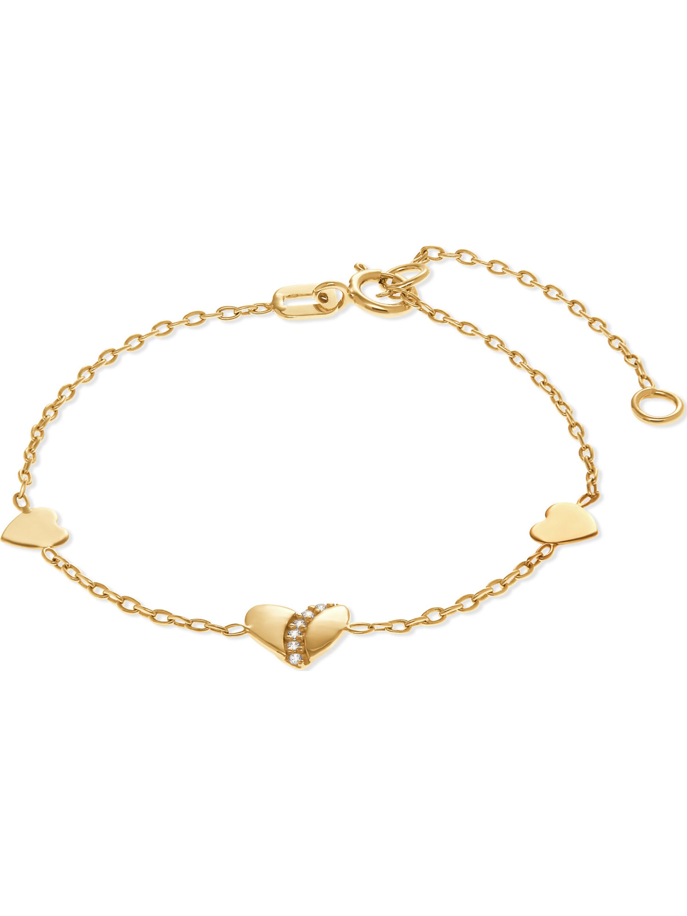 FAVS Armband in Gold: Vorderseite