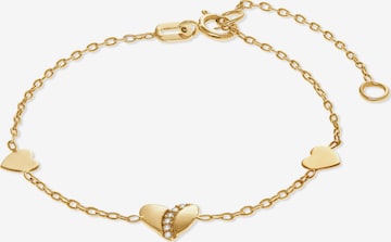 FAVS Jewelry in Gold: front