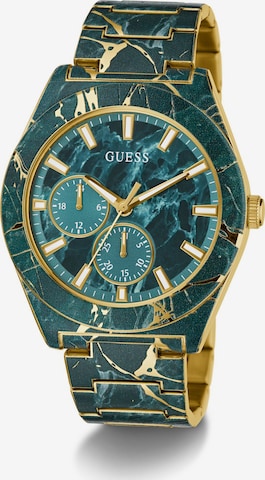 Orologio analogico 'FLASH' di GUESS in verde: frontale