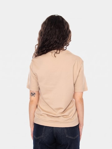 LACOSTE Koszulka 'T-SHIRT Beige' w kolorze beżowy