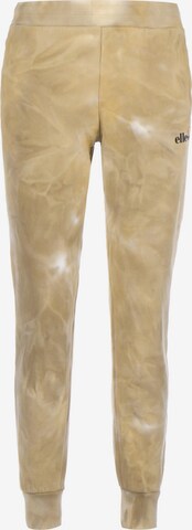 ELLESSE Tapered Broek 'Hallouli' in Beige: voorkant