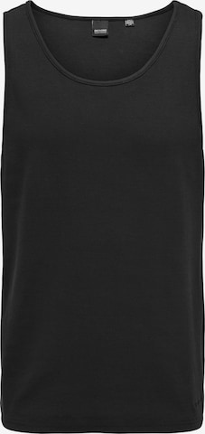 Only & Sons Shirt 'Les Classique' in Schwarz: Vorderseite