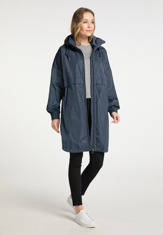 Parka mi-saison DreiMaster Maritim en bleu