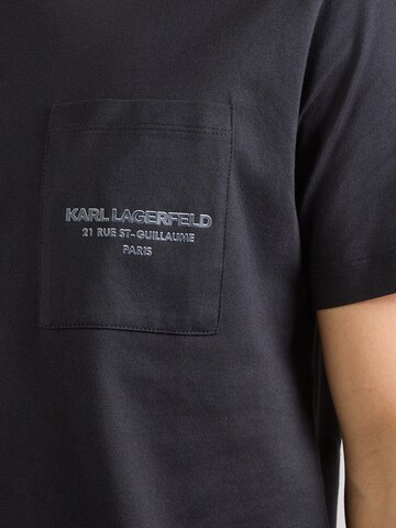 T-Shirt Karl Lagerfeld en bleu