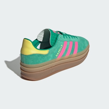 ADIDAS ORIGINALS Σνίκερ χαμηλό 'Gazelle Bold' σε πράσινο