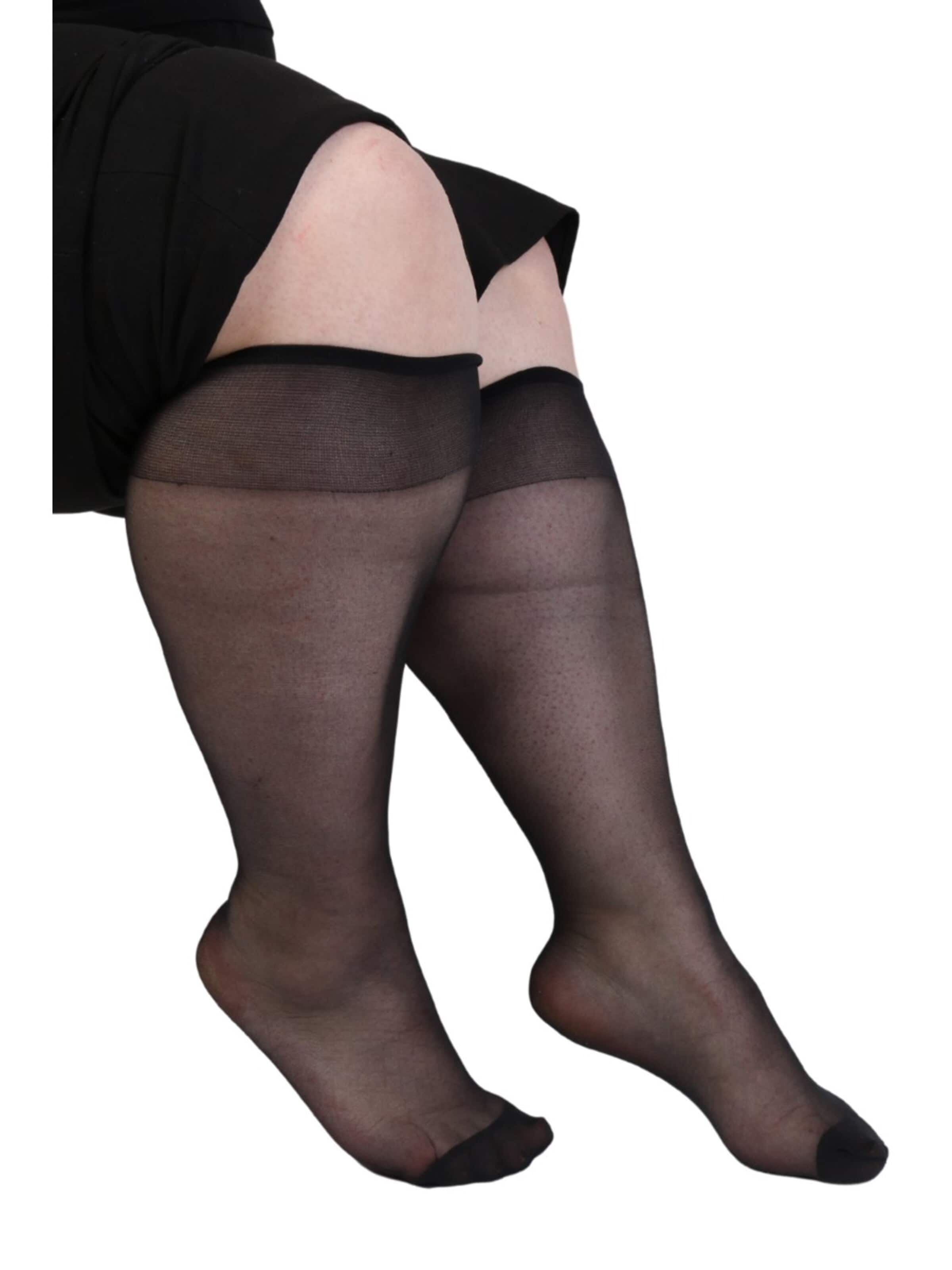 Sokisahtel Socken 'SHAPE 20 den plus size knee-highs'‌‌‌‌‌ in Mischfarben: Vorderseite