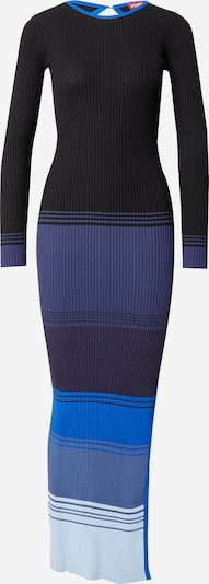 Staud Gebreide jurk 'Edna' in de kleur Blauw / Navy / Lichtblauw / Violetblauw, Productweergave