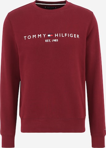 Sweat-shirt TOMMY HILFIGER en rouge : devant