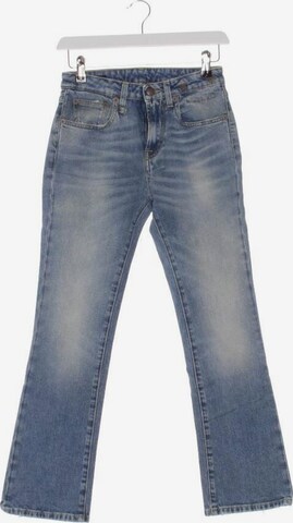 R13 Jeans in 24 in Blue: front