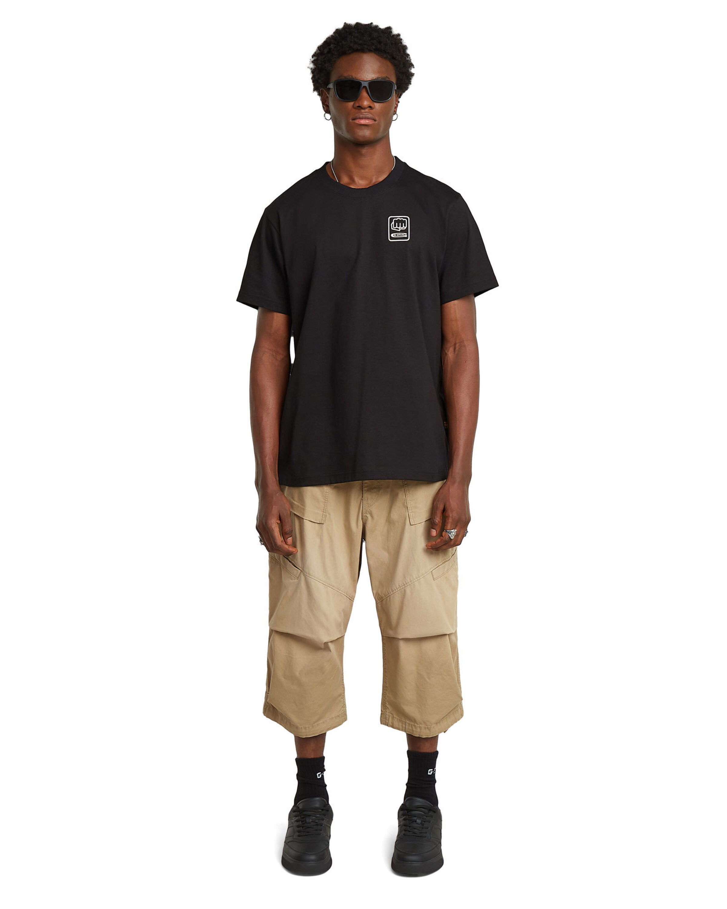 G-STAR Loose fit Trousers in Beige