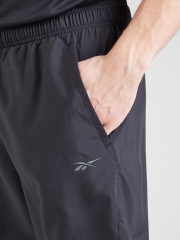 Reebok - regular Pantalón deportivo 'ID TRAIN UTILITY' en negro