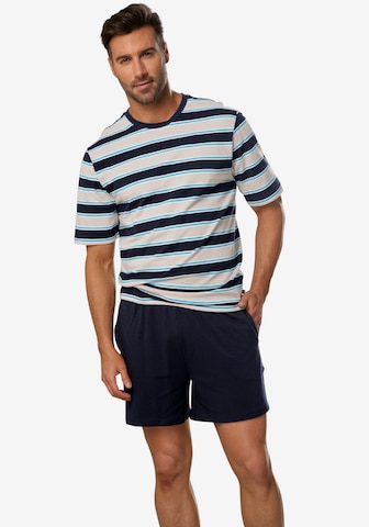 H.I.SKratka pidžama - plava boja: prednji dio