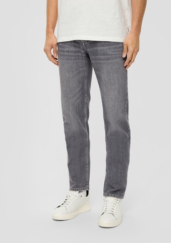 s.Oliver Slimfit Jeans 'Nelio' in Grijs: voorkant