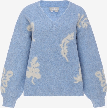 Usha Pullover in Blau: Vorderseite