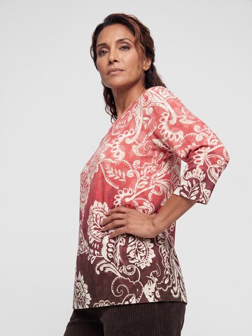 Olsen Shirt 'Hannah' in Rot: Seite