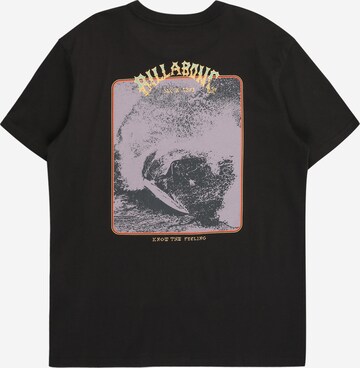 T-Shirt fonctionnel 'HACK' BILLABONG en noir : devant