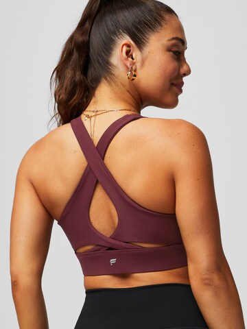 Fabletics Sport-BH 'No Bounce' in Rot
