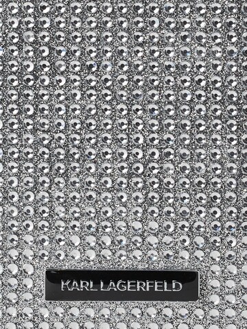 Karl Lagerfeld Pouzdro na smartphone – stříbrná