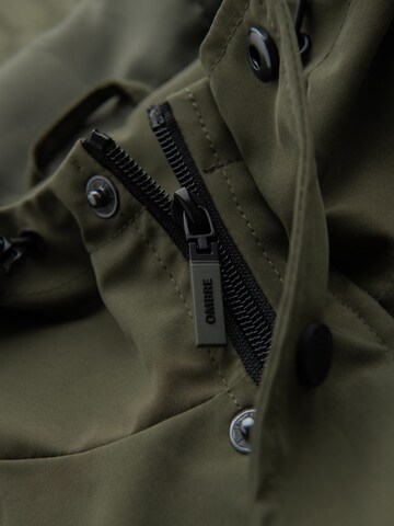 Ombre Functionele jas in Groen