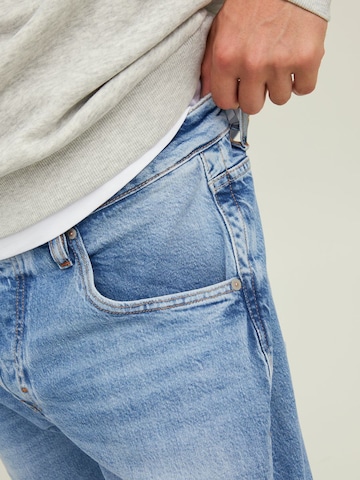 JACK & JONES Loosefit Jeans 'Frank' in Blau