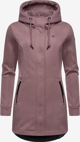 Ragwear Sweatjacke 'Letti' in Lila: predná strana