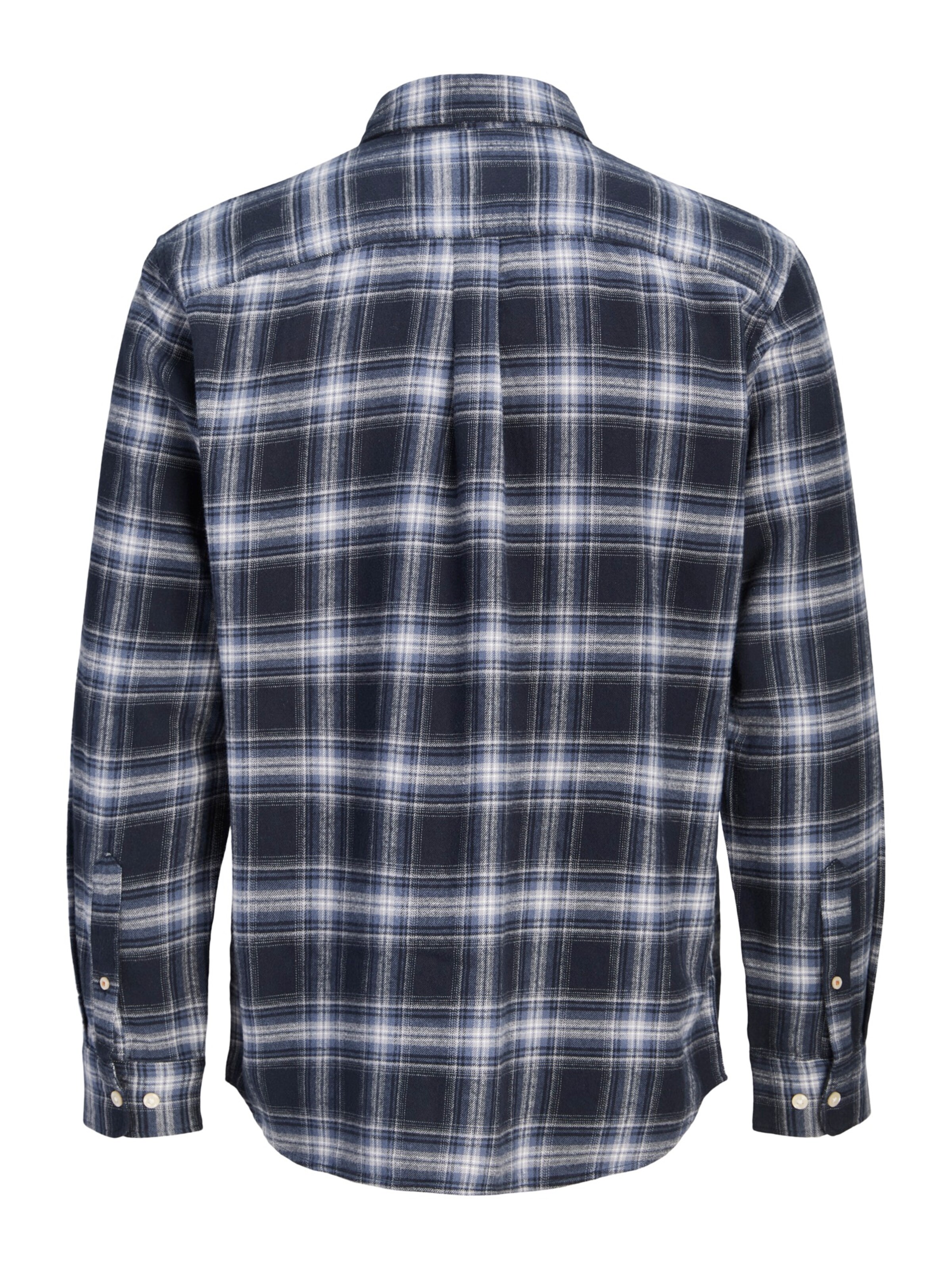 JACK & JONES Regular fit Button Up Shirt 'JJEFIELD' in Blue