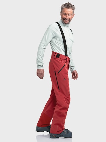 Schöffel Loosefit Hose 'Pontresina' in Rot