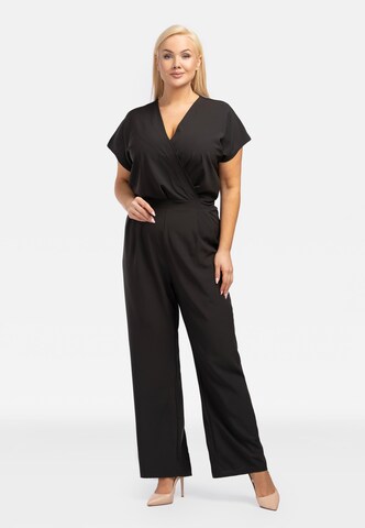 Karko Jumpsuit 'OLKA' in Zwart: voorkant