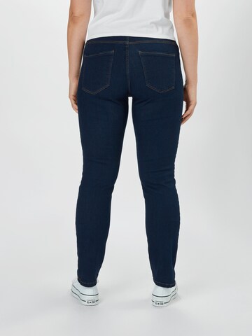 Vero Moda Curve Slimfit Jeans 'Manya' in Blauw