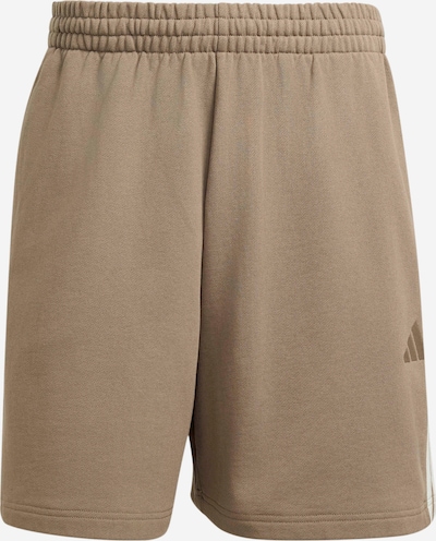 ADIDAS SPORTSWEAR Urheiluhousut koossa XS värissä khaki / offwhite, Tuotenäkymä