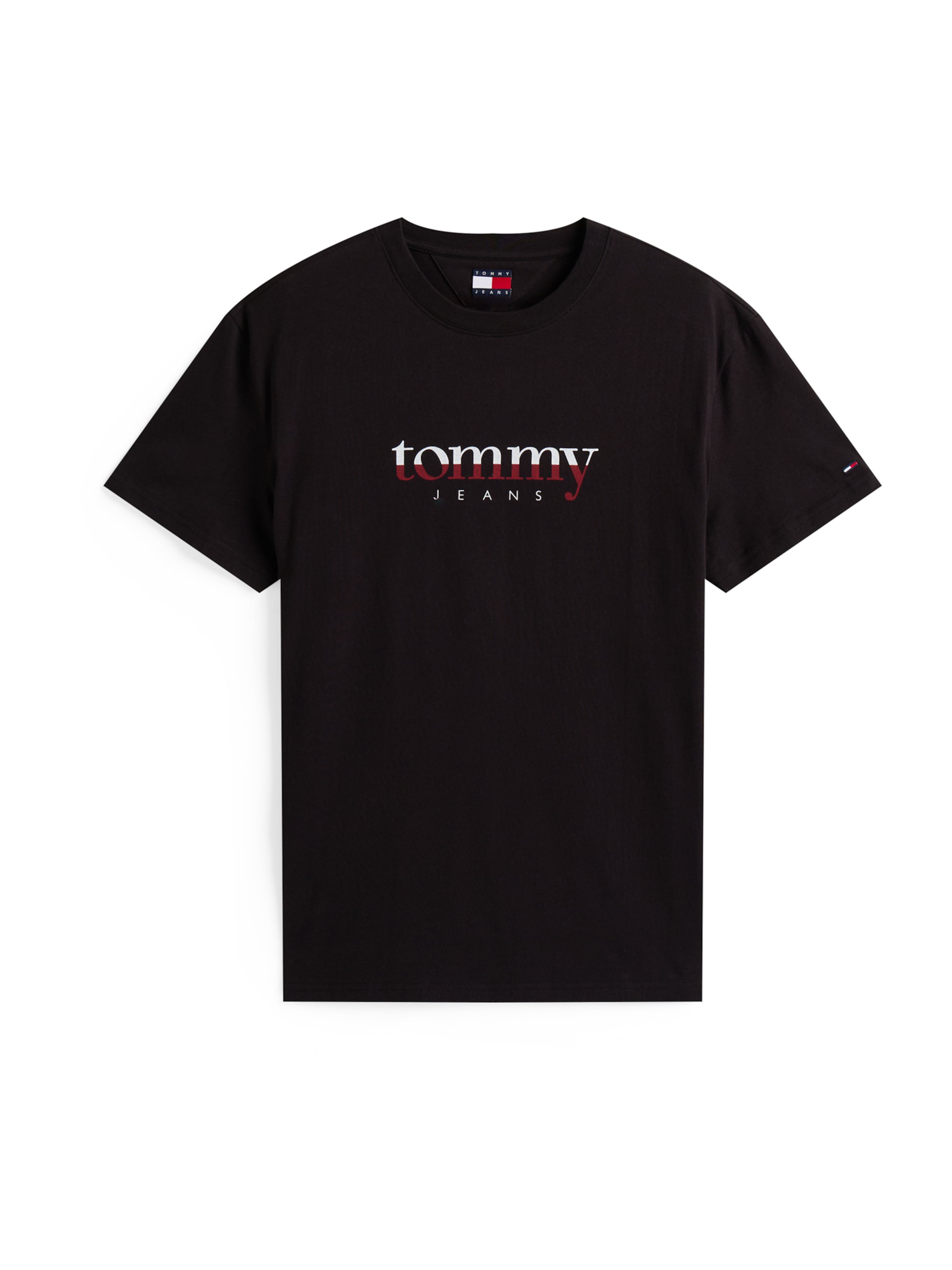 Tommy Jeans Tričko - Čierna: predná strana