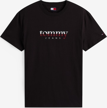 T-Shirt Tommy Jeans en noir : devant