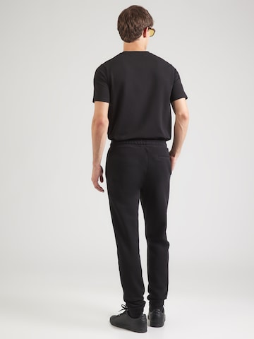 Karl Lagerfeld Tapered Hose in Schwarz: Rückseite