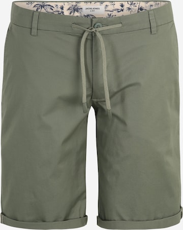 regular Pantaloni chino 'MARCO SUMMER' di Jack & Jones Plus in verde: frontale