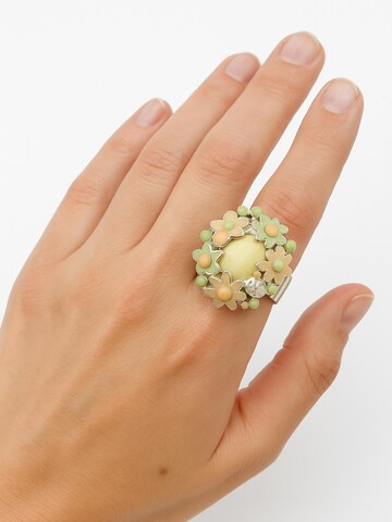 COLLEZIONE ALESSANDRO Ring 'Wiese' in Mixed colors