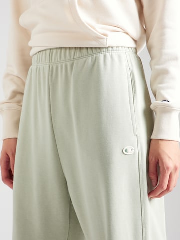 Champion Authentic Athletic Apparel Wide Leg Hose in Grün